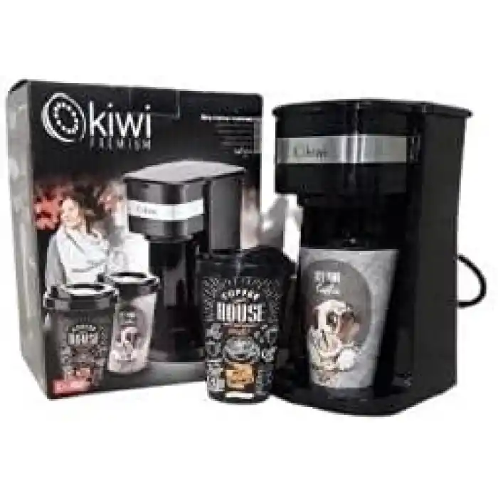 Kiwi KCM-7515 Premium Mini Muglı Filtre Kahve Makinesi, Siyah