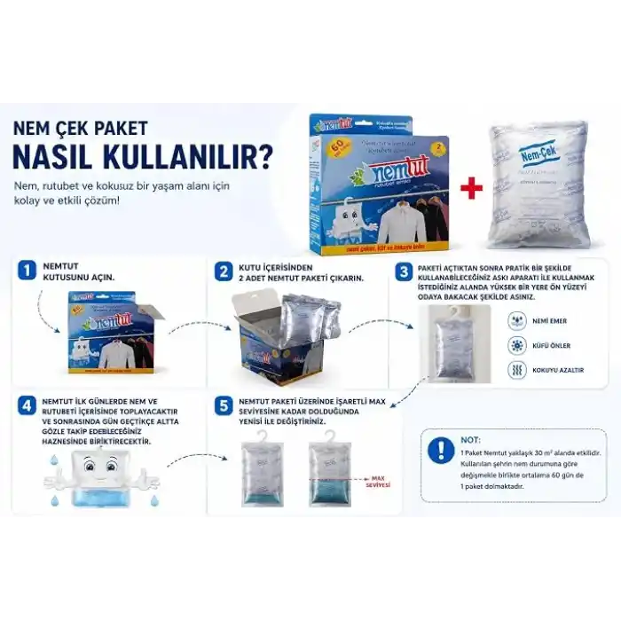 Nemtut Askılı Nem Alıcı Rutubet Giderici Nemtut Askılı Nem Alıcı Rutubet Giderici Korozyon Önleyici