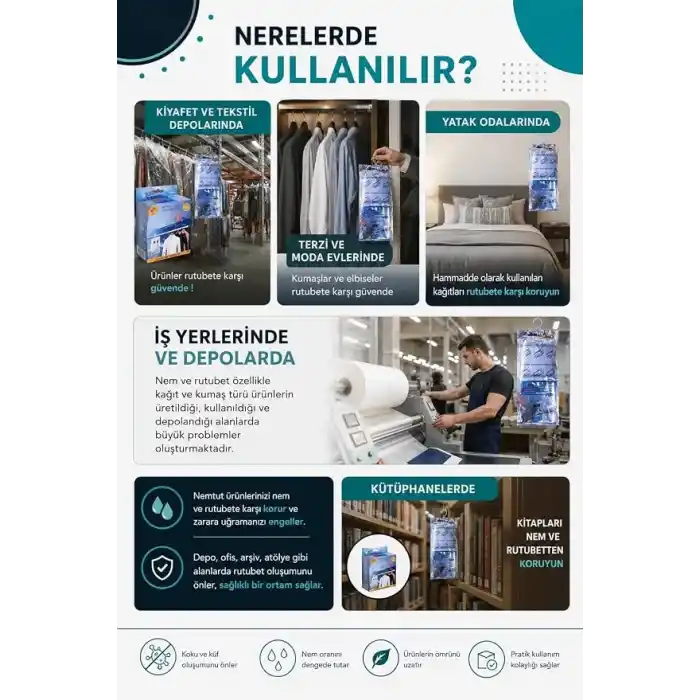 Nemtut Askılı Nem Alıcı Rutubet Giderici Nemtut Askılı Nem Alıcı Rutubet Giderici Korozyon Önleyici