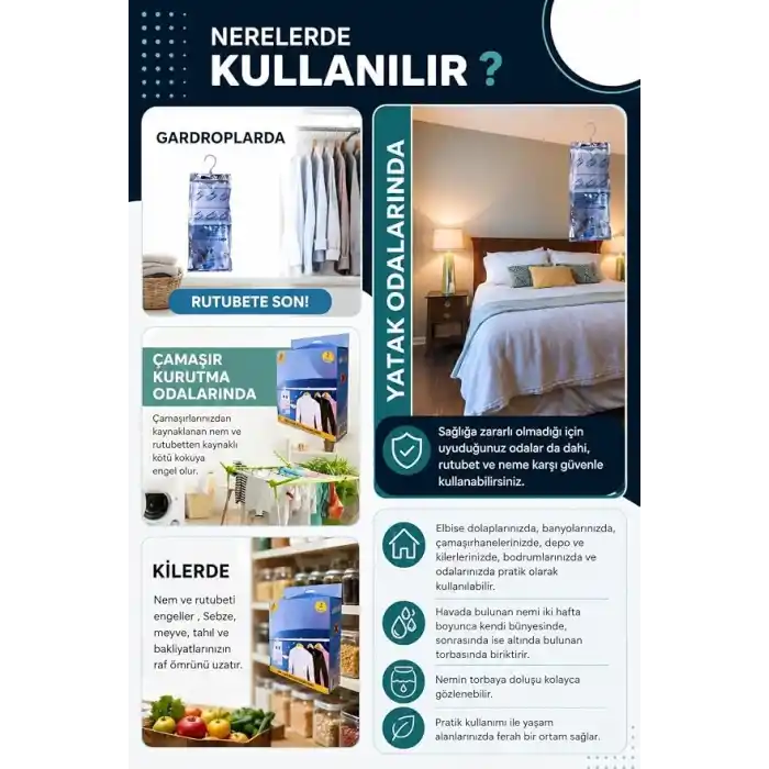 Nemtut Askılı Nem Alıcı Rutubet Giderici Nemtut Askılı Nem Alıcı Rutubet Giderici Korozyon Önleyici