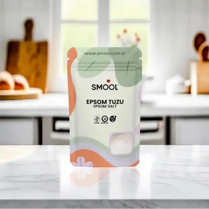 Epsom Tuzu 2li Set (2x1000 GR) İngiliz Tuzu Katkısız, Banyo Tuzu Ayak Banyosu Peeling 2 Kg
