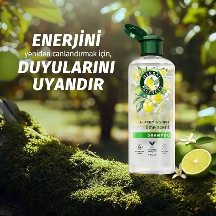 Herbal Essences Arındırıcı ve Parlatıcı Şampuan 350 ml