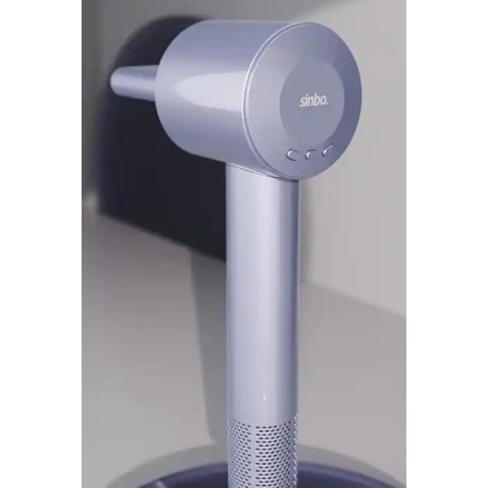 Sinbo SHD-1739 BLDC Saç Kurutma Makinesi, 1500W, 4 Isı 3 Hız Ayarı, Negatif İyon Teknolojisi, Mavi