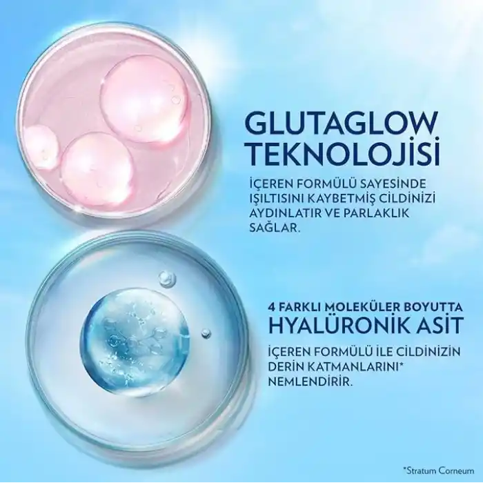 Vaseline Gluta-Hya Serum Etkili Vücut Losyonu Güneş Koruyucu 150 Mililitre