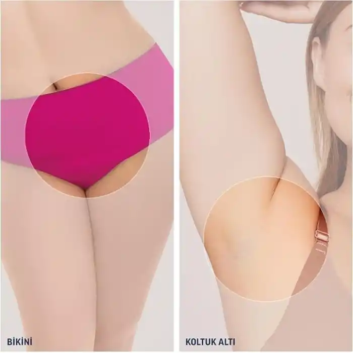 Veet Pure Hipoalerjenik Bikini Bölgesi & Koltuk Altı İçin Parfümsüz Sir Ağda Bandı (1 x 16 Adet), Bant