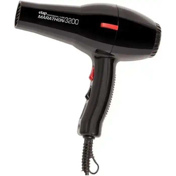 Etap Ee217 3200 V2.0 Marathon Profesyonel 2200 W Saç Kurutma Makinesi, Siyah