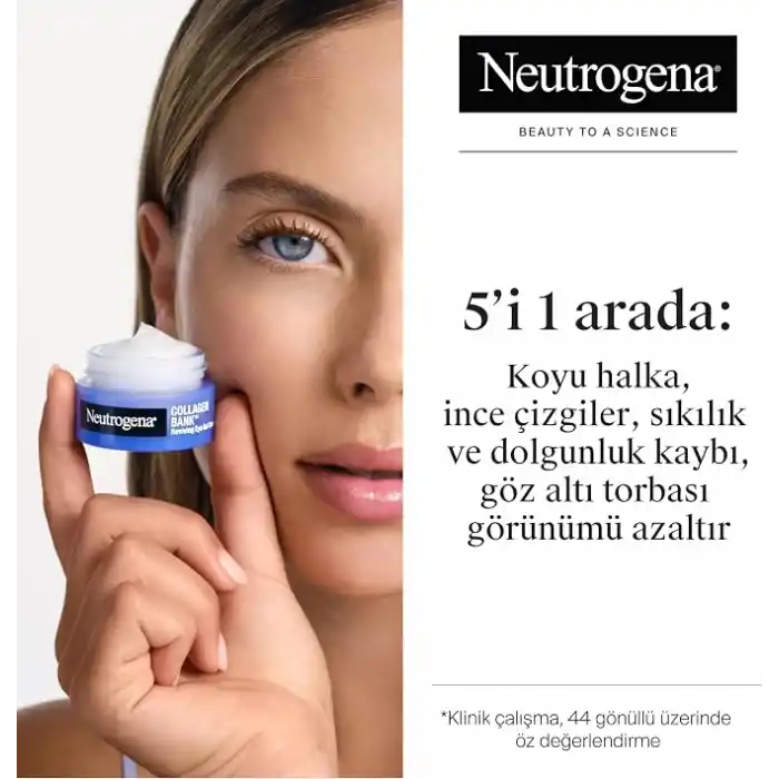 Neutrogena Collagen Bank Canlandırıcı Jel Göz Kremi 15 g
