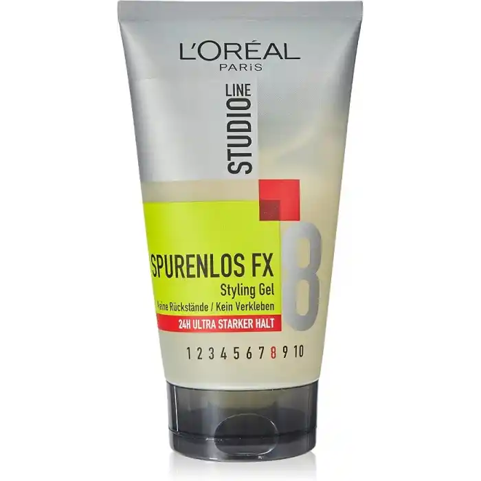 LOreal Paris Studio Line Traceless Fx Styling Gel 24H Ultra Güçlü Tutuş – Kalıntı Bırakmadan Pürüzsüz Saçlar İçin Mineral Zenginleştirilmiş Formül