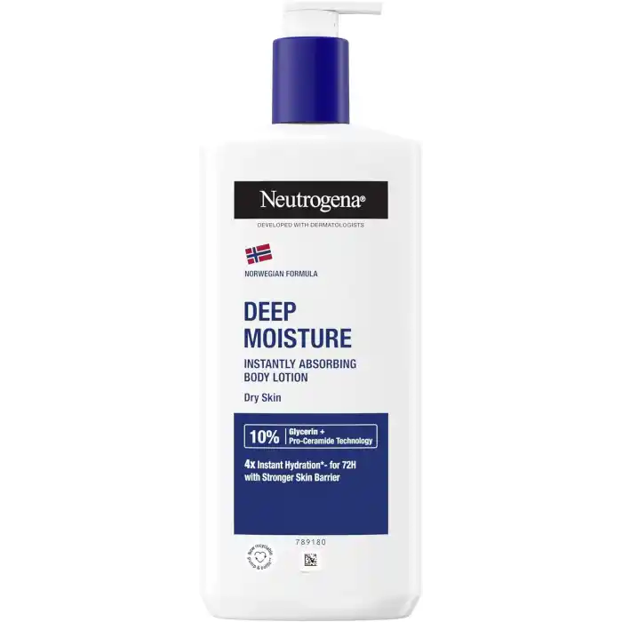 Neutrogena Yoğun Nemlendirici Parfümlü Vücut Losyonu (400 ml)— Kuru ciltler için vücut nemlendiricisi — Pro-Seramid ve Gliserin Teknolojisi ile geliştirilmiş formül