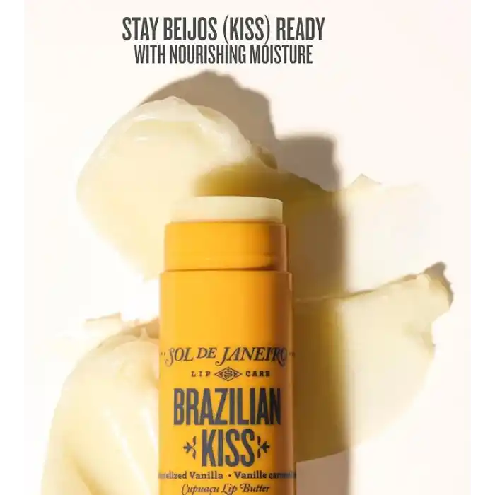 Sol de Janeiro Brazilian Kiss Cupuaçu Lip Butter 6,2G - Besleyici ve Nemlendirici Dudak Balmı