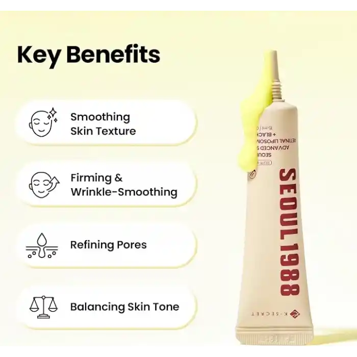 KSecret Seoul 1988 Advanced Shot Retinal Liposome Yüzde On İki ve Black Rice
