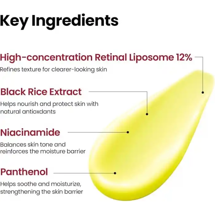 KSecret Seoul 1988 Advanced Shot Retinal Liposome Yüzde On İki ve Black Rice