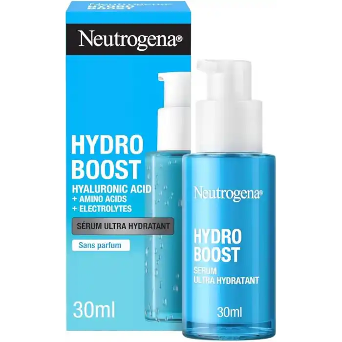 Neutrogena Hydro Boost Nemlendirici Yüz Serumu, Hyalüronik Asit İçeren Hafif Yapılı Cilt Bakımına Uygun Günlük Kullanım İçin Serum 30 ml