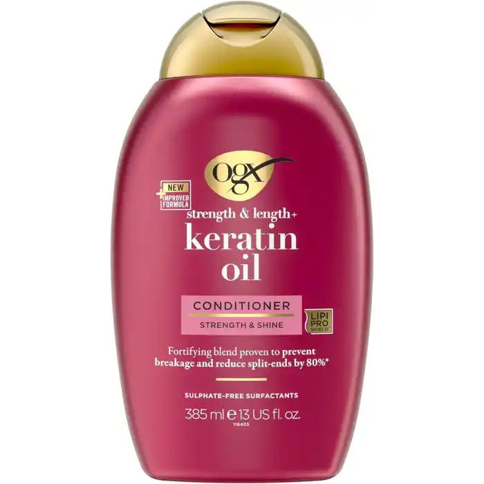 OGX Kırılma Karşıtı Keratin Oil Saç Bakım Kremi, 385 ml