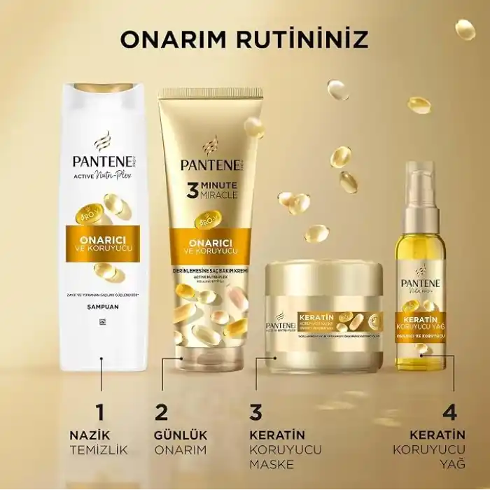 PANTENE Miracle Onarıcı & Koruyucu Saç Kremi 220 ml