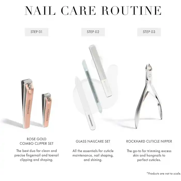 TWEEZERMAN Combo Clipper Set, Rose Gold - Tırnak Makası Seti