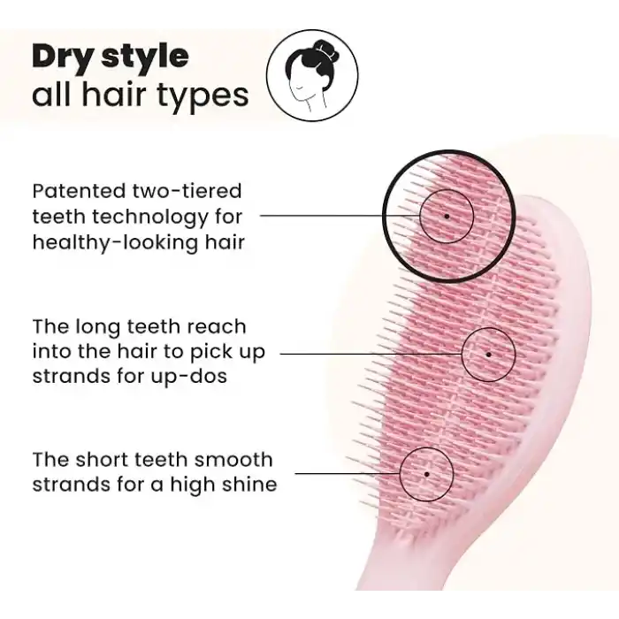 Tangle Teezer The Ultimate Styler Millenial Pink Saç Fırçası-Tarak