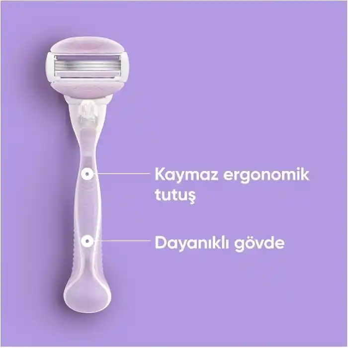 Gillette Venus ComfortGlide Breeze Kadın Tıraş Bıçağı, 3 Yedek Tıraş Bıçakları