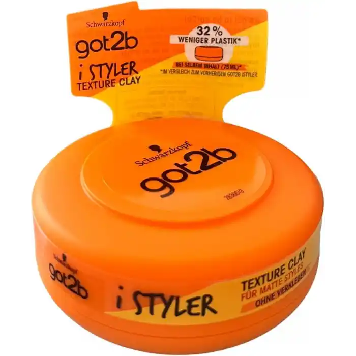 Schwarzkopf got2b iStyler Texture Clay Mat Saç Şekillendirici 75 ml