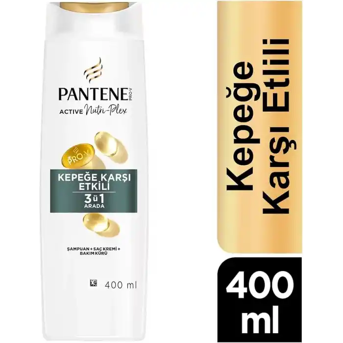 PANTENE Kepek Karşıtı 3ü 1 Arada Şampuan 400 ml