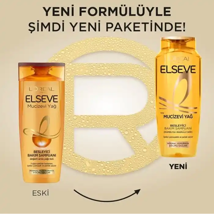 LOréal Paris Elseve Mucizevi Yağ Besleyici Bakım Şampuanı 700 ml