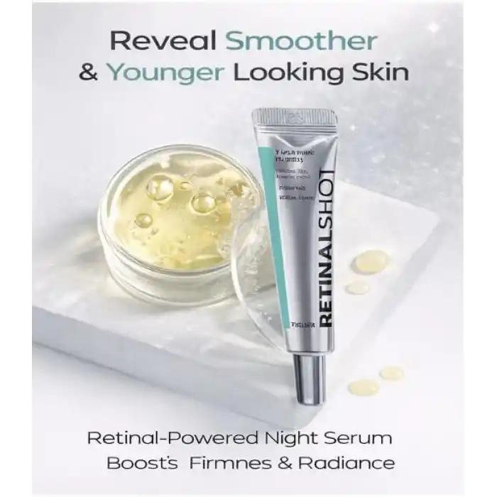 The Liva Retinal Shot Tightening Booster Krem, Sıkılaştırıcı Yüz Kremi, Gece Kremi Yenileyici 30 ml