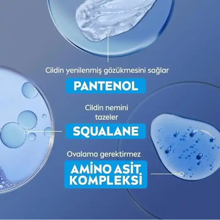 NIVEA Micellar Yenileyici Makyaj Temizleme Suyu 400 ml,Suya Dayanıklı Makyajı Çıkarır,Ovalaa Gerektirmez, Serum İçerikli,Pantenol