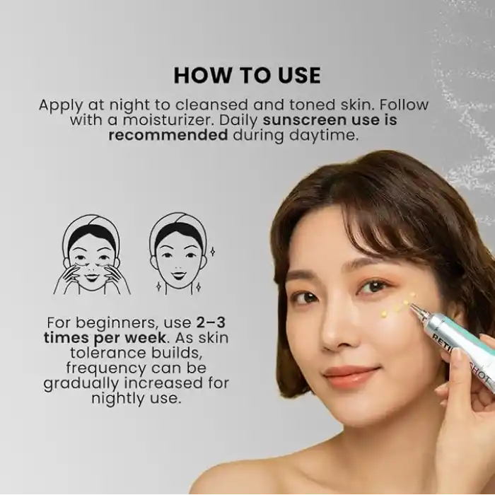 The Liva Retinal Shot Tightening Booster Krem, Sıkılaştırıcı Yüz Kremi, Gece Kremi Yenileyici 30 ml