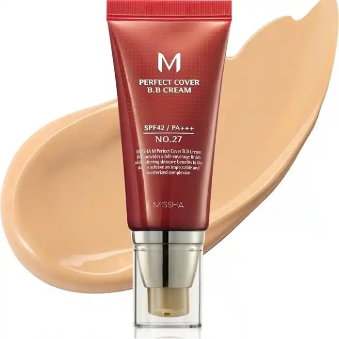 MISSHA Mükemmel Kapatıcılık Sunan Çok Fonksiyonlu M Perfect Cover BB Krem Ex SPF42 PA No.27 50 mililitre