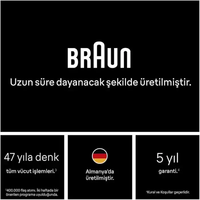Braun IPL Silk·expert Pro 5, Evde Lazerle Tüy Alma, Çanta, Gillette Venus, 3 Başlık, PL5311