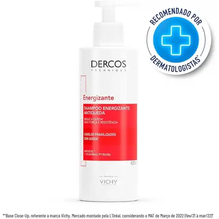 Vichy Dercos Energisant Saç Dökülmesi Karşıtı Şampuan 400 ml 3337871322243