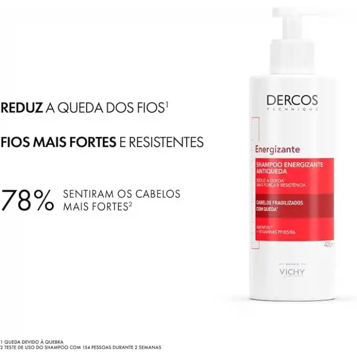 Vichy Dercos Energisant Saç Dökülmesi Karşıtı Şampuan 400 ml 3337871322243