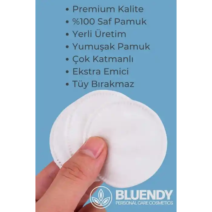 200 Adet Yuvarlak Makyaj Temizleme Pamuğu -%100 Saf Premium Kalite Disk Pamuk, Fondöten ve Makyaj Çıkarma Pedi, Tüy Bırakmaz, Yumuşak ve Taşınabilir (M, Adet, 200)
