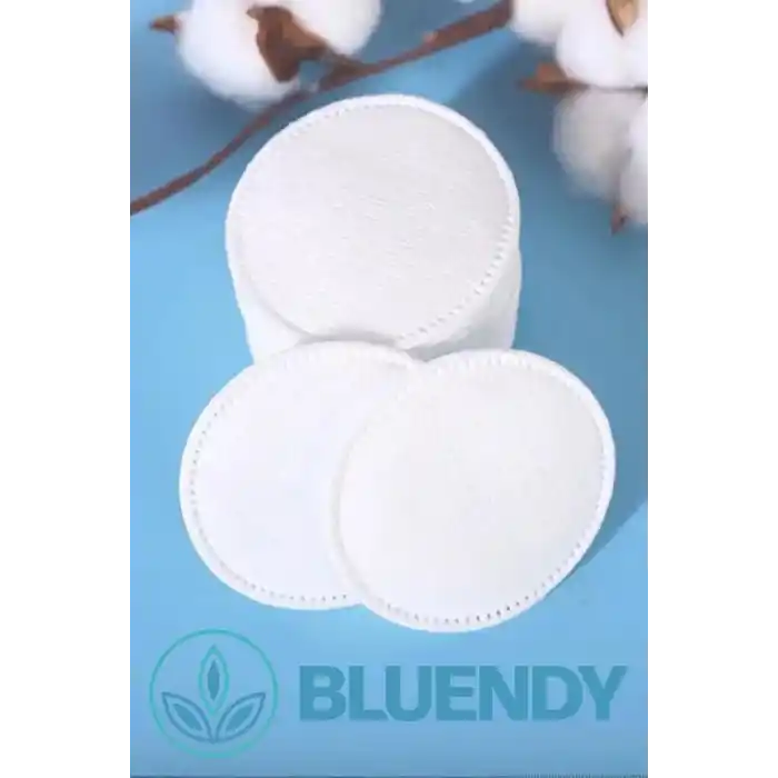 200 Adet Yuvarlak Makyaj Temizleme Pamuğu -%100 Saf Premium Kalite Disk Pamuk, Fondöten ve Makyaj Çıkarma Pedi, Tüy Bırakmaz, Yumuşak ve Taşınabilir (M, Adet, 200)