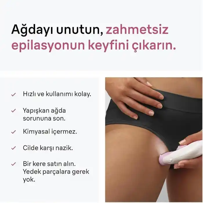 Braun Silk·épil 3 Kablolu Epilatör, Kalıcı Pürüzsüz Cilt, 3-000