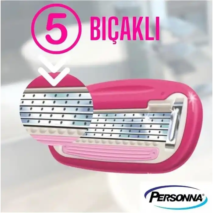 Personna Halo 5 Bıçaklı Kadın Tıraş Bıçağı