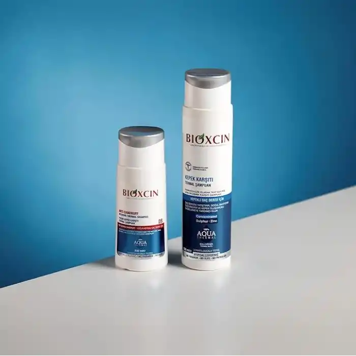 Bioxcin Aquathermal Kepek Karşıtı Termal Şampuan 300 ml + Yoğun Kepek Karşıtı Termal Şampuan 200 ml