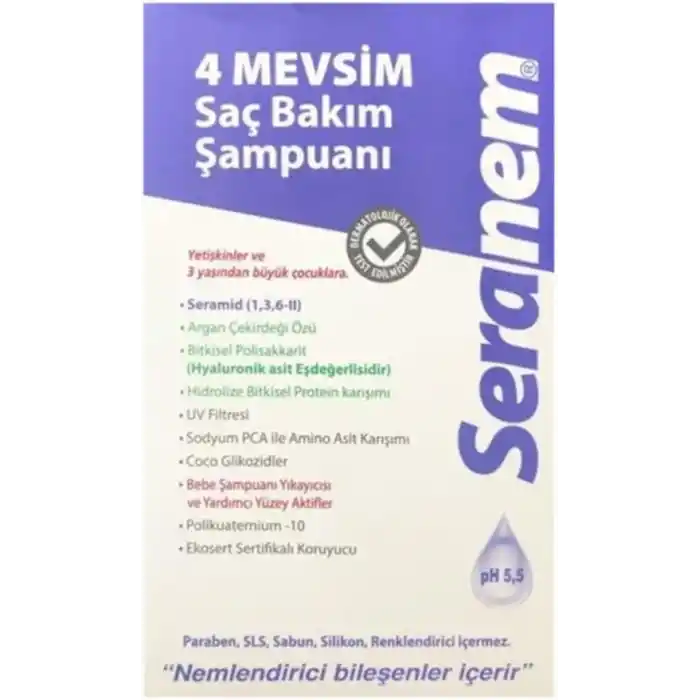 4 MEVSİM SAÇ BAKIM ŞAMPUANI 300ML