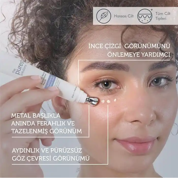 The Purest Solutions Adenozin İçerikli Kırışıklık Karşıtı Göz Çevresi Kremi 12 ml