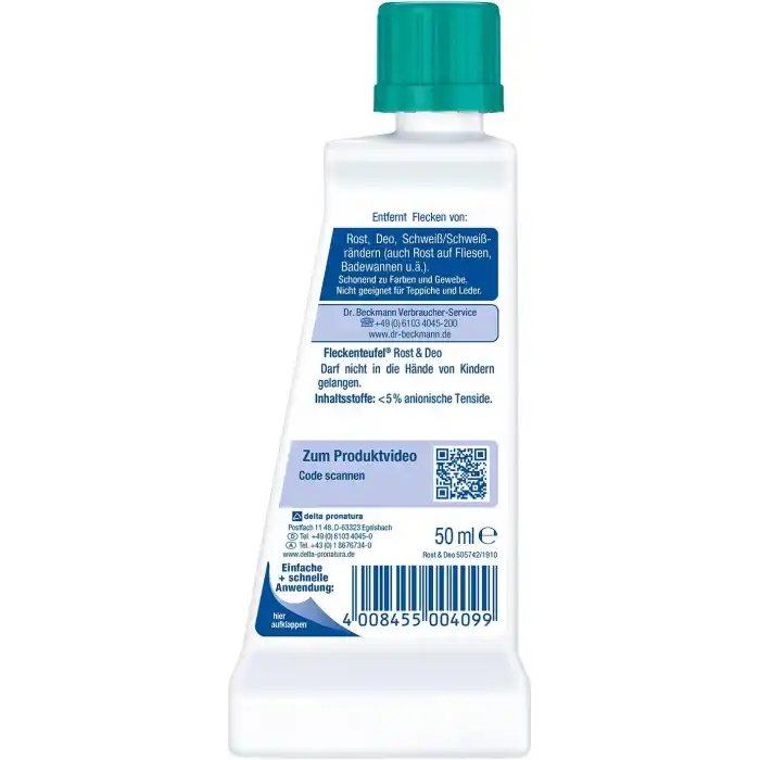 Dr Beckmann Leke Canavarı, Pas ve Deo, 50ml