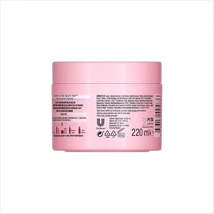 Elidor Ultra Işıltı 100 Yoğun Onarıcı Maske 220 ml