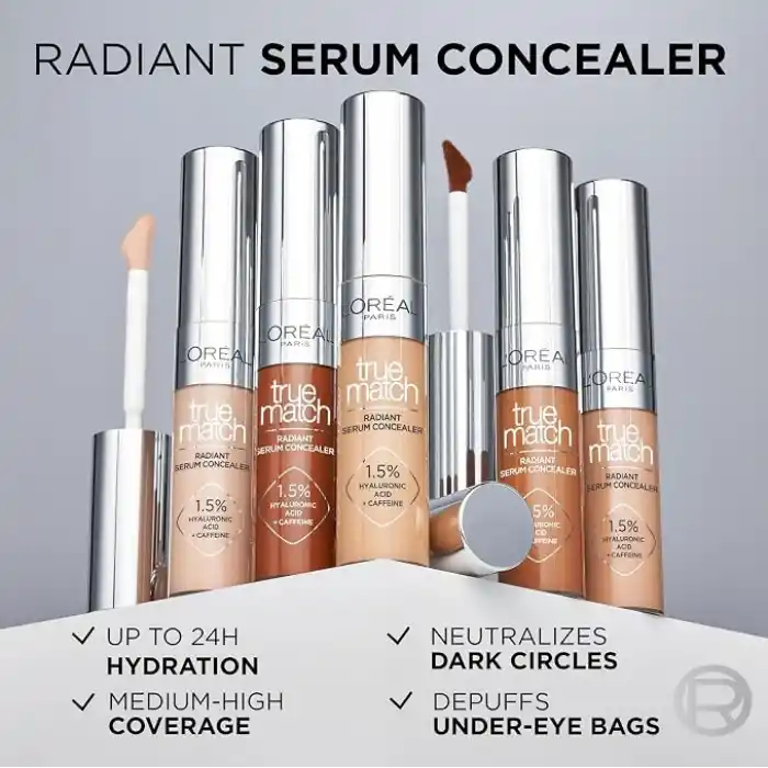 LOreal Paris True Match Aydınlatan Serum Kapatıcı - 2R