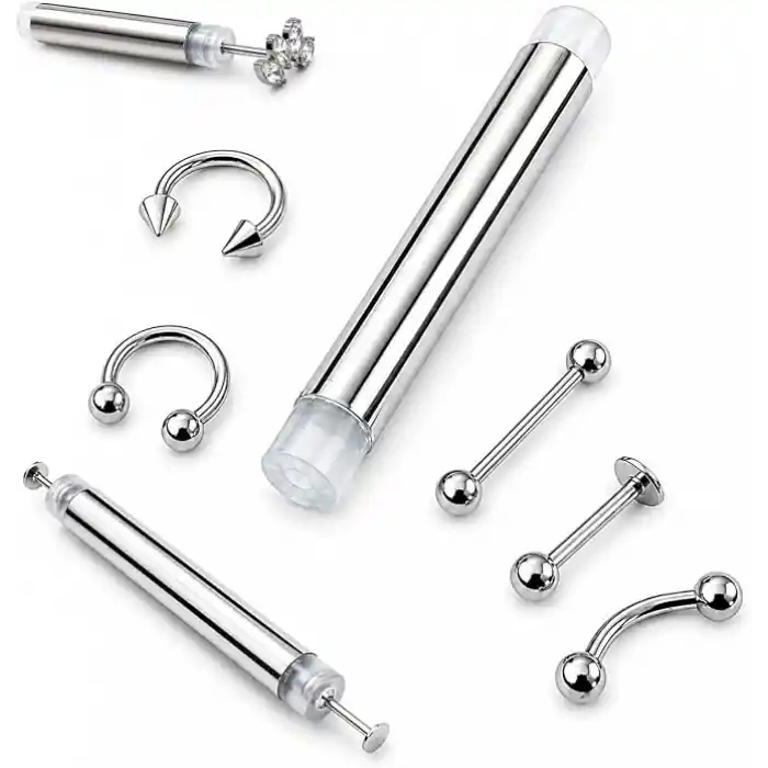 Piercing Topu Takma Ve Çıkarma Aparatı, Figürlü Piercing Takma Ve Çıkarma Aparatı (2mm-3mm TOP)