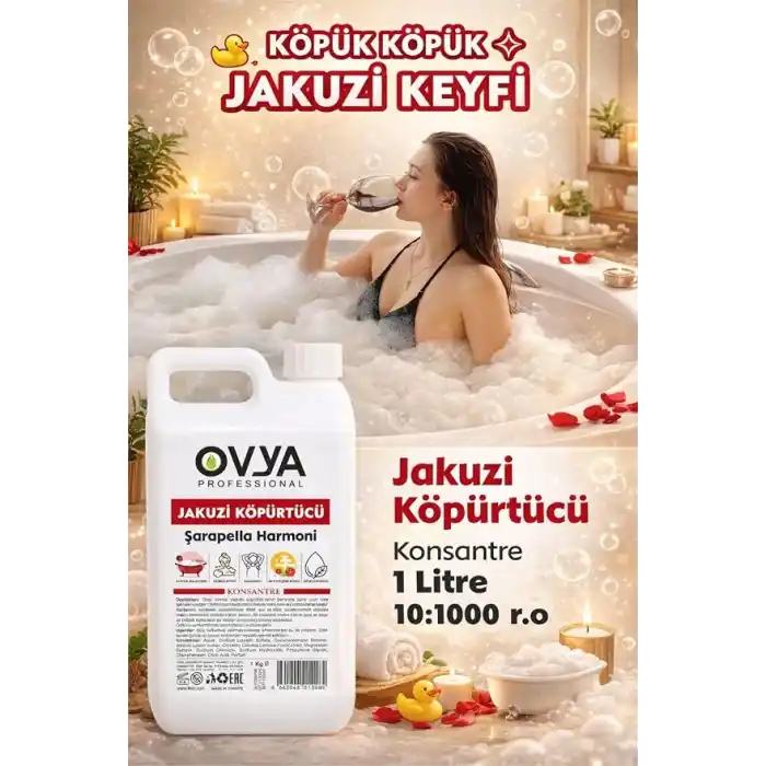 Konsantre Jakuzi Köpürtücü Banyo Köpüğü | Şarapella Harmoni