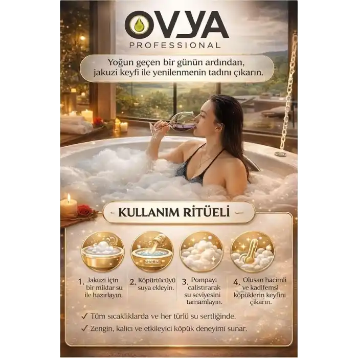 Konsantre Jakuzi Köpürtücü Banyo Köpüğü | Şarapella Harmoni