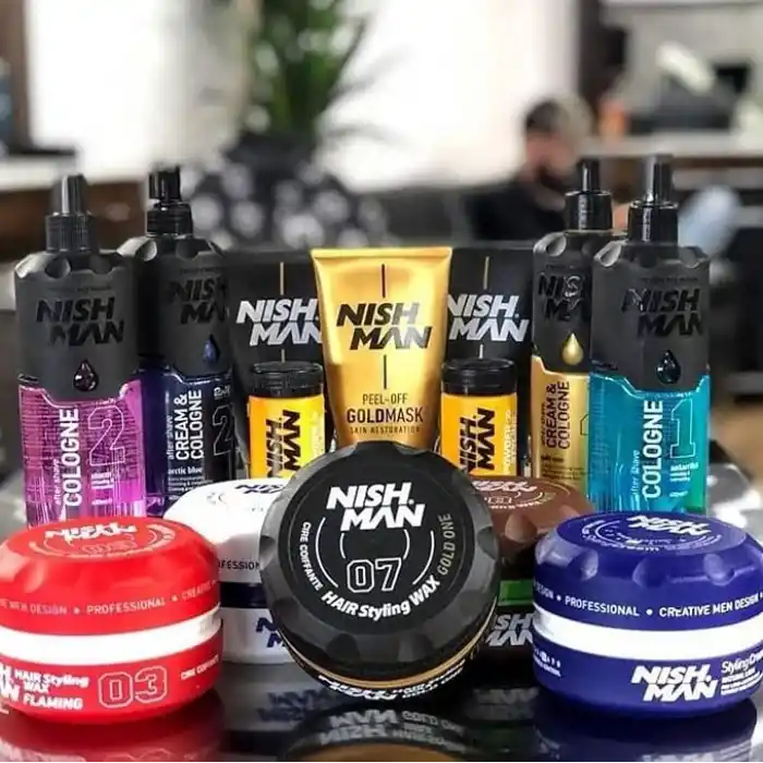 Nishman Saç Şekillendirici Wax 07 Gold One, 150 ML | Tüm Saç Tipleri | Ekstra Güçlü, Islak ve Parlak Görünüm
