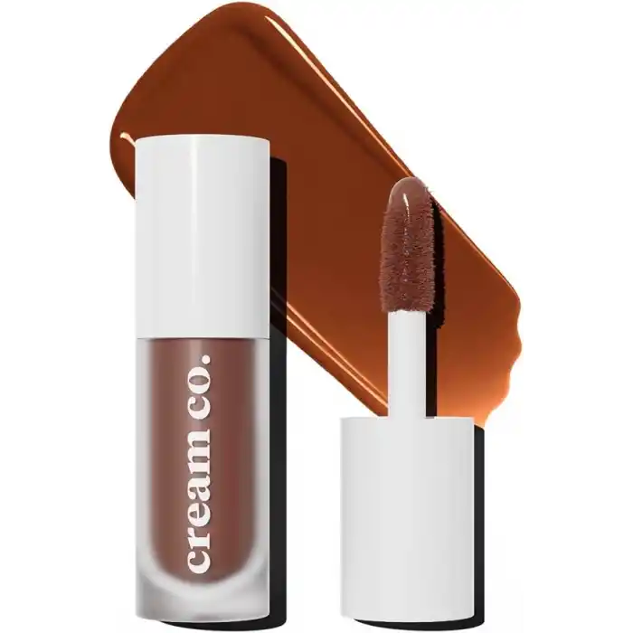Cream Co. Likit Bronzer Glow Sculpt Moonrise, Kontür Nötr Kahve, Yüz Şekillendirici Nemlendirici Makyaj