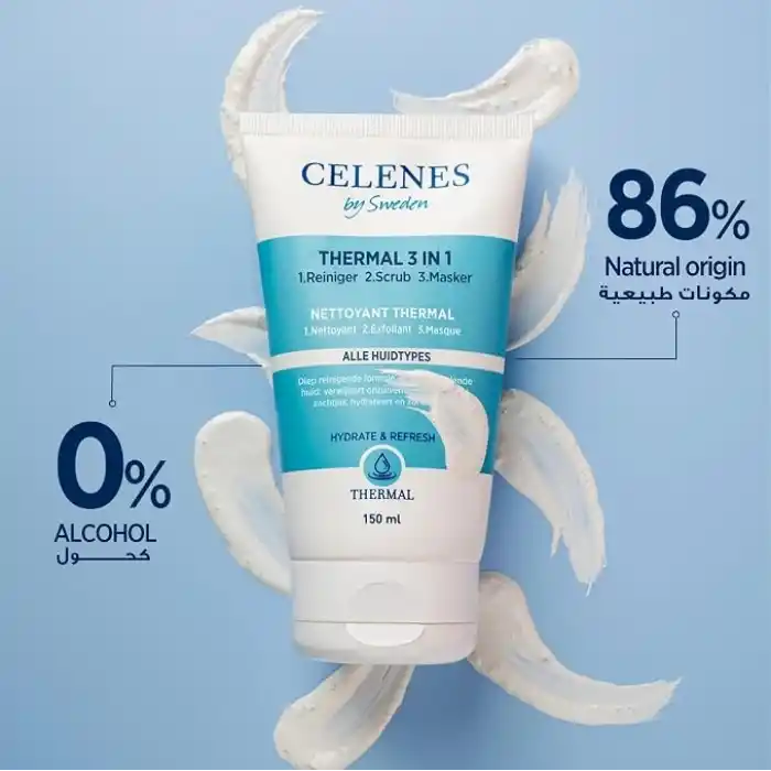 Celenes By Sweden Thermal Yıkama Peeling Maske 150 ml