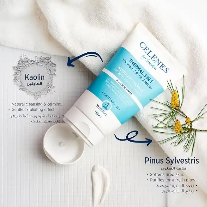 Celenes By Sweden Thermal Yıkama Peeling Maske 150 ml