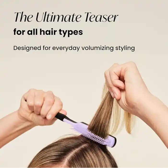 Tangle Teezer The Ultimate Volumizer Hacim veren Lila Saç & Topuz Fırçası-Tarak